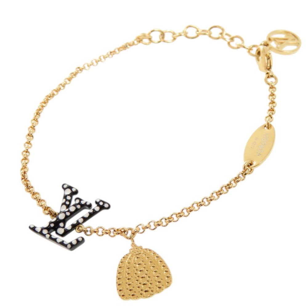 LOUIS VUITTON Black Charm Bracelet